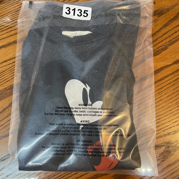 Abercrombie And Fitch Shirt Womens Medium Gray Mickey Mouse Disney Cartoon - Picture 8 of 8